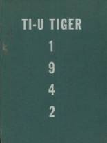 Tigard High School 1942 yearbook cover photo