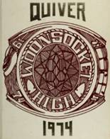 1974 Woonsocket High School Yearbook from Woonsocket, Rhode Island cover image
