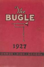 Monroe High School 1927 yearbook cover photo