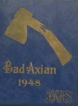 Bad Axe High School 1948 yearbook cover photo