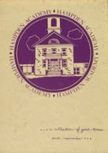 Hampden Academy 1972 yearbook cover photo
