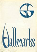 Hall High School 1965 yearbook cover photo