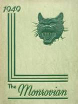 Monroe Central School 1949 yearbook cover photo