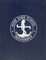 Hope High School 1967 yearbook cover photo