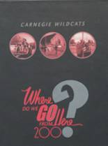2000 Carnegie High School Yearbook from Carnegie, Oklahoma cover image
