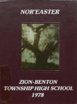 Zion Benton Township High School 1978 yearbook cover photo