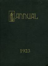 Ithaca High School 1923 yearbook cover photo