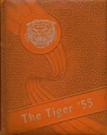 Temple High School 1955 yearbook cover photo