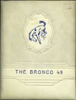 Grady High School 1949 yearbook cover photo