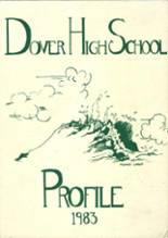 Dover High School 1983 yearbook cover photo