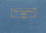 1921 Columbia City High School Yearbook from Columbia city, Indiana cover image