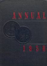 1958 Meriden High School Yearbook from Meriden, Connecticut cover image