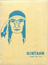 Uintah High School 1957 yearbook cover photo
