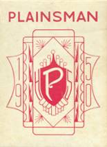 Plains High School 1950 yearbook cover photo