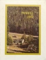 1980 Powell County High School Yearbook from Deer lodge, Montana cover image