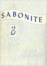 St. Boniface High School 1953 yearbook cover photo