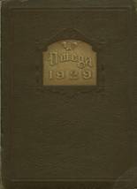 Ann Arbor High School 1929 yearbook cover photo