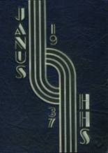 Hazleton High School 1937 yearbook cover photo