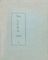 Bratton Union Consolidat High School 1931 yearbook cover photo