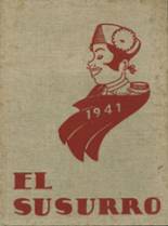 Monterey High School 1941 yearbook cover photo