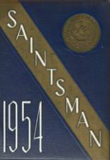 St. Augustine High School 1954 yearbook cover photo