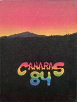 Saranac Lake Central High School 1984 yearbook cover photo