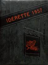 Ider High School 1957 yearbook cover photo