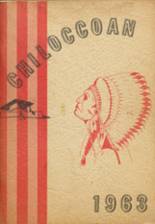 Chilocco Indian School 1963 yearbook cover photo