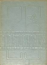 1949 Christopher Community High School Yearbook from Christopher, Illinois cover image