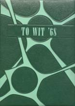 Witt High School 1968 yearbook cover photo