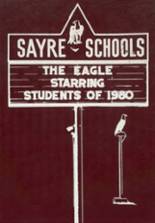 Sayre High School 1980 yearbook cover photo