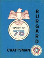 Burgard Vocational School 301 1976 yearbook cover photo