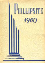 Wendell Phillips High School 1960 yearbook cover photo