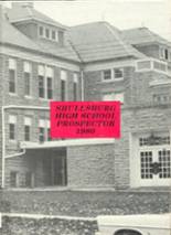 Shullsburg High School 1980 yearbook cover photo