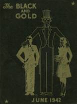 Central High School 1942 yearbook cover photo
