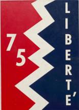 Liberty High School 1975 yearbook cover photo
