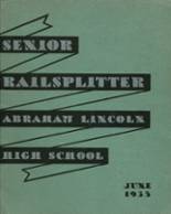 Holgate High School 1935 yearbook cover photo