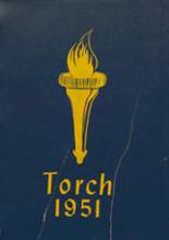 Ackley-Geneva High School 1951 yearbook cover photo