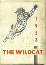 Mt. Olive High School 1958 yearbook cover photo
