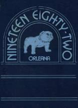 1982 Orleans High School Yearbook from Orleans, Indiana cover image