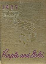 Kalamazoo Christian High School 1957 yearbook cover photo
