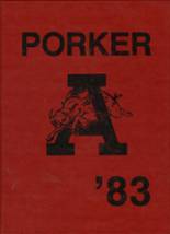 Arkansas High School 1983 yearbook cover photo