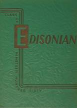 Thomas A. Edison High School 1960 yearbook cover photo