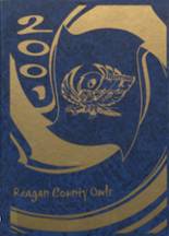 Reagan County High School 2001 yearbook cover photo