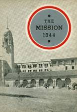 Mission High School 1944 yearbook cover photo