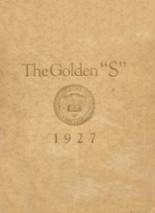 1927 Sherman County High School Yearbook from Goodland, Kansas cover image