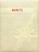 Wayne High School 1956 yearbook cover photo