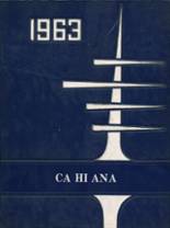 1963 Carthage High School Yearbook from Carthage, Indiana cover image