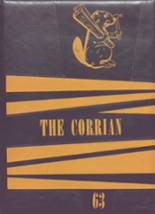Corry Area High School 1963 yearbook cover photo