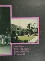 Bell High School 1977 yearbook cover photo